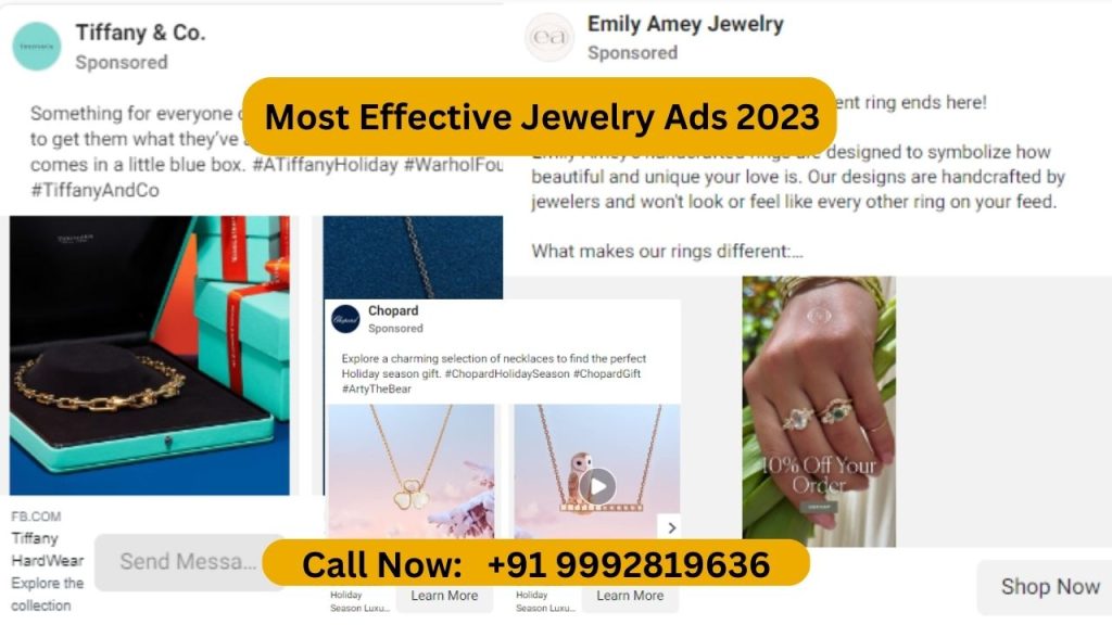 15 Most Effective Facebook Jewelry Ads on  with High Conversion Rates